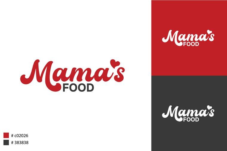 Mama's Food Logo